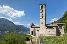 chiesa di san rocco canzaga pognana lario