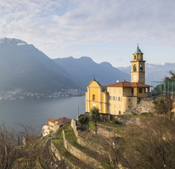 chiesa della santissima trinità pognana lario